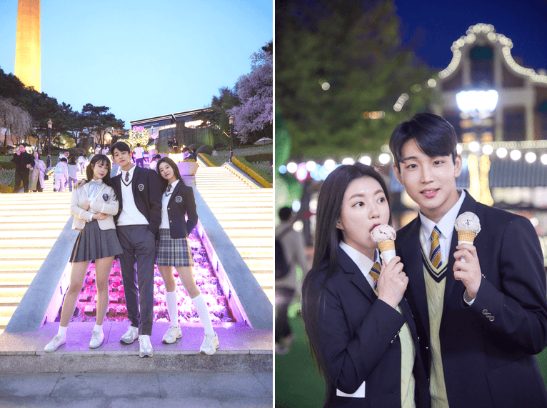[Daegu] Gamsung Gyobok Daegu E-World School Uniform Rental