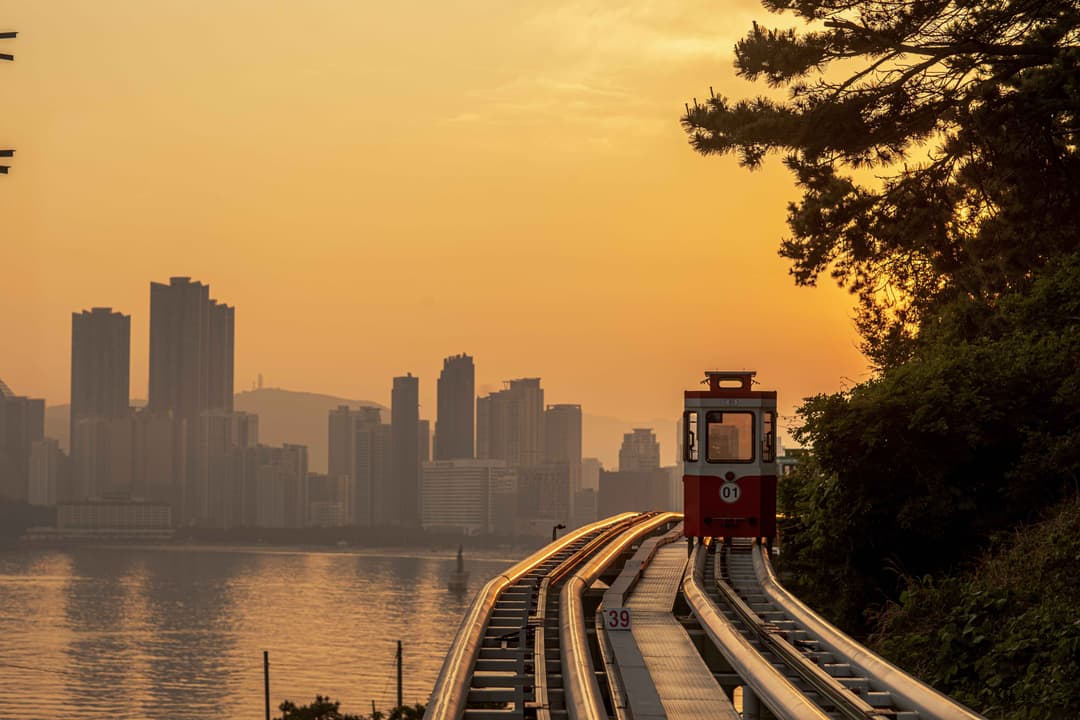 [Busan] Busan Old Town & Sunset Sky Capsule Tour with Street Food Tasting